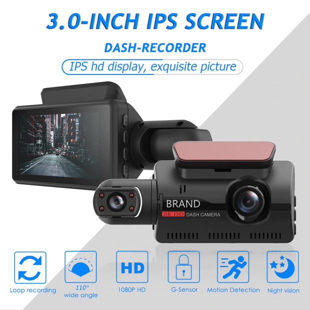 Auto Focus-Recording Dash Cam