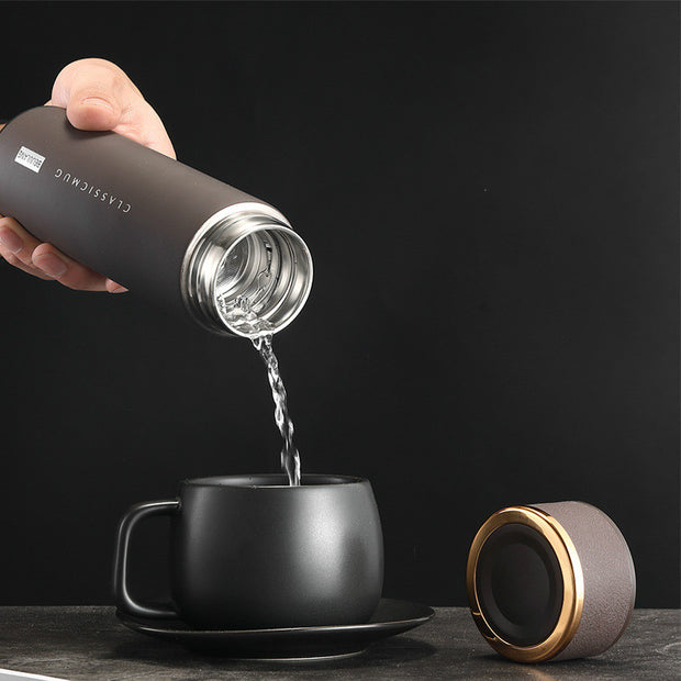 Modern LCD Screen Insulated Thermo Mug