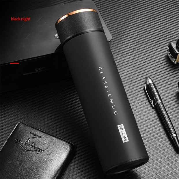 Modern LCD Screen Insulated Thermo Mug