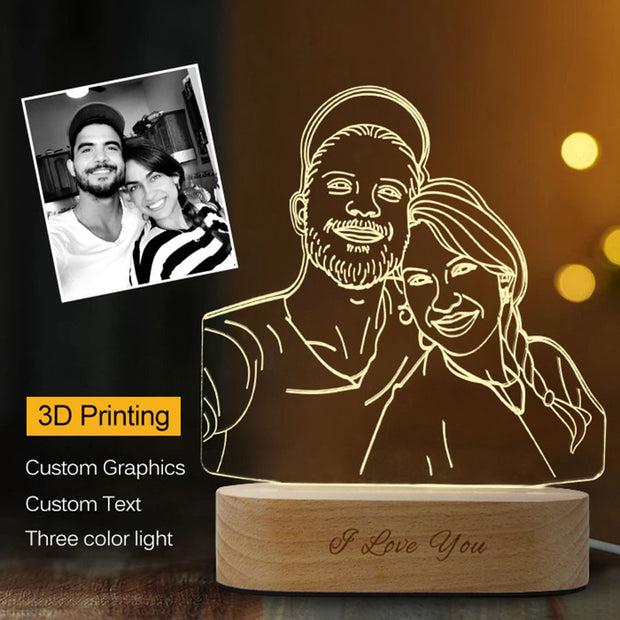 luxilumi-Personalized Photo Lamp