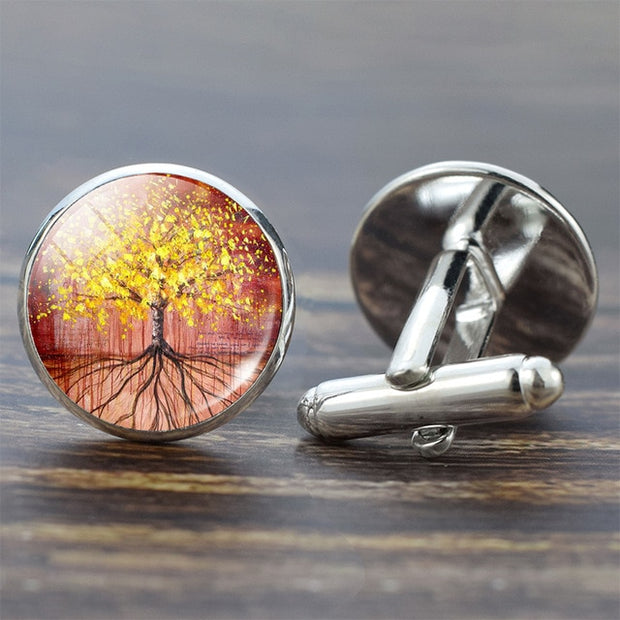 Tree of Life Cufflinks