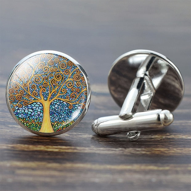 Tree of Life Cufflinks