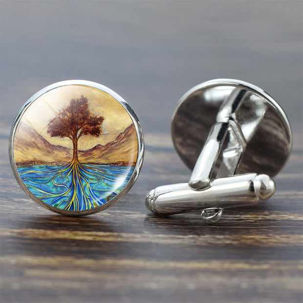 Tree of Life Cufflinks