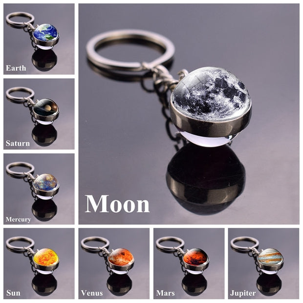 Solar System Planet Keyring