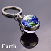 Solar System Planet Keyring