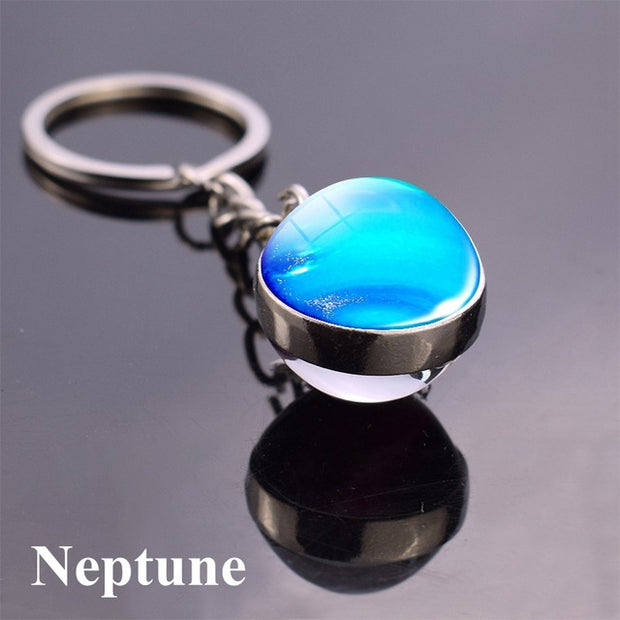 Solar System Planet Keyring