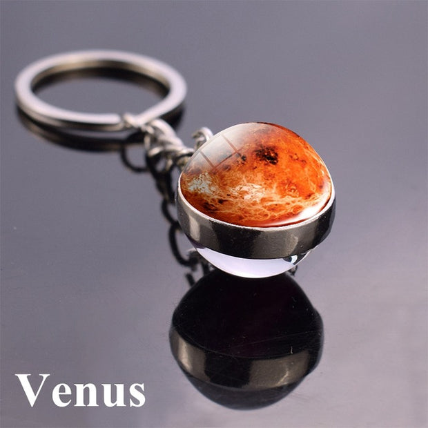 Solar System Planet Keyring