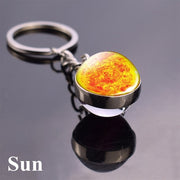 Solar System Planet Keyring