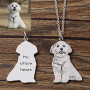 Customized Pet Photo Pendant Necklace