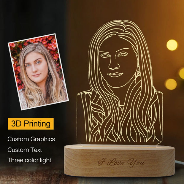 luxilumi-Personalized Photo Lamp