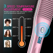 Straight-out- Heated Hair Straightening Comb