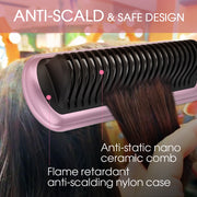 Straight-out- Heated Hair Straightening Comb