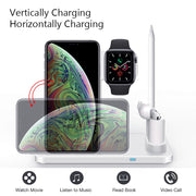 4 in 1 Fast Wireless Charger Stand