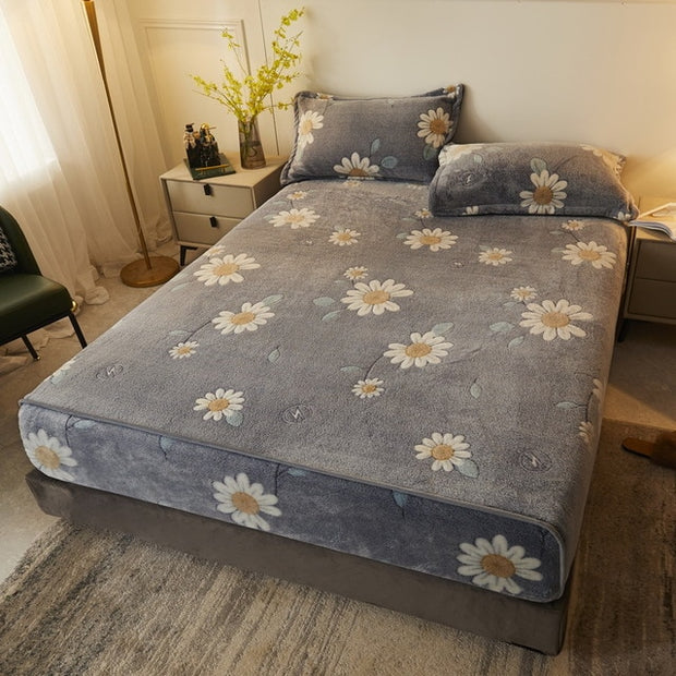 ComfoLee-Fleece Bed Sheet